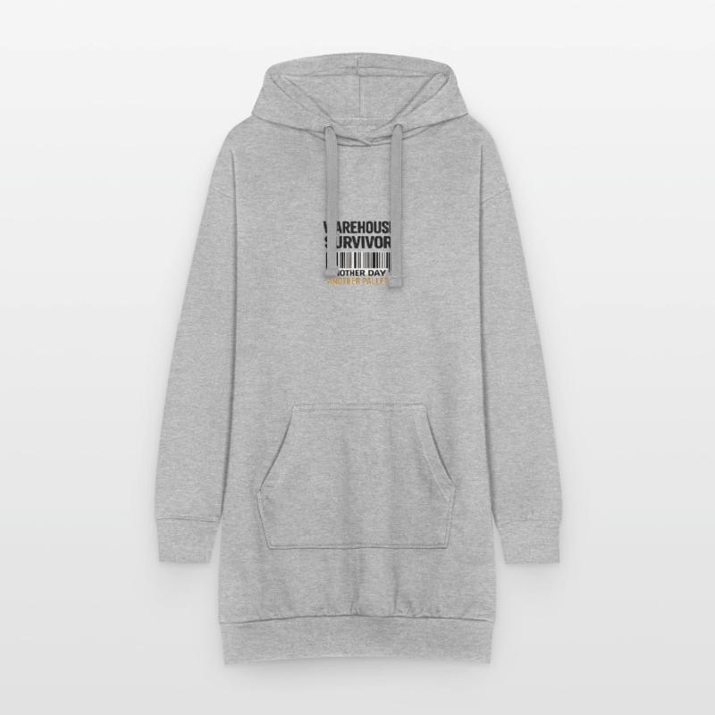 Lagerüberlebender: Ein weiterer Tag, eine weitere Palette Hoodie-Kleid