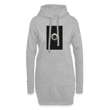 Rotary Phone – Vintage Telephone Poster - Hoodie Dress - heather grey - Front