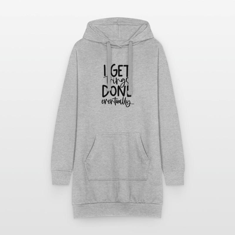 CREATE, GET DONE, GET WORK DONE, TOMORROW, MOTIVE Hoodie Dress