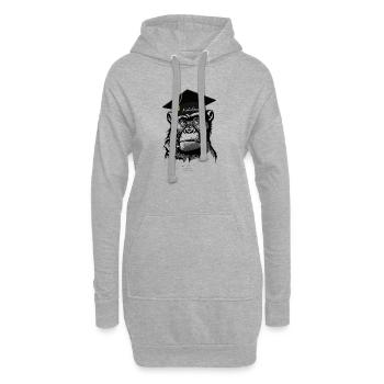 Meisterklasse - Hoodie-Kleid - Grau meliert - Vorne