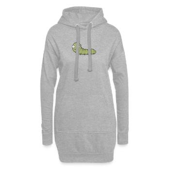PETITS ACTIVISTES | Chenille - Sweat-shirt à capuche long Femme - gris chiné - Devant