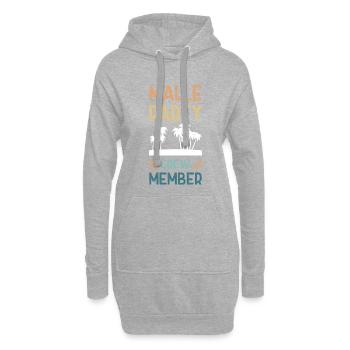 Malle Party Crew - Hoodie-Kleid - Grau meliert - Vorne