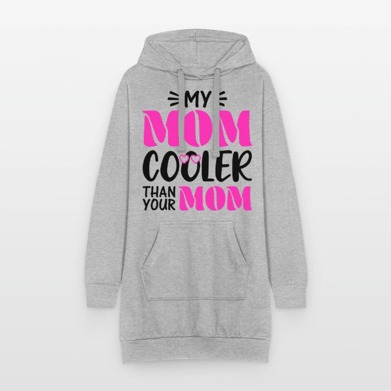 Mutter Geschenkidee für Muttertag Beste Mutter Hoodie-Kleid