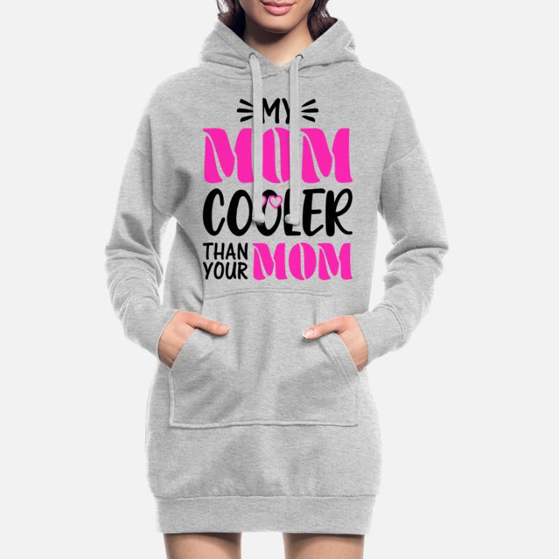 Mutter Geschenkidee für Muttertag Beste Mutter Hoodie-Kleid