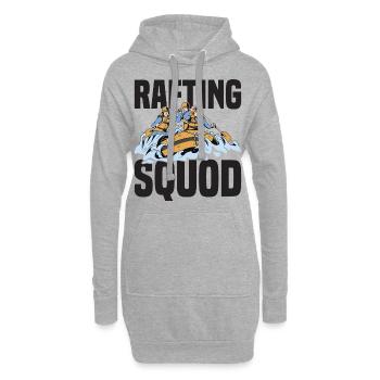 Tenue d’escouade de rafting pour les équipes de navigation de plaisance dans les montagnes - Sweat-shirt à capuche long Femme - gris chiné - Devant