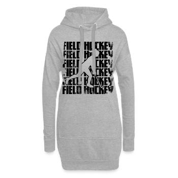 Hockey - Hoodie-Kleid - Grau meliert - Vorne