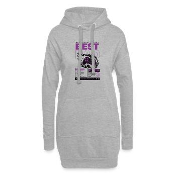 Best Dad Ever Gaming Controller - Hoodie-Kleid - Grau meliert - Vorne