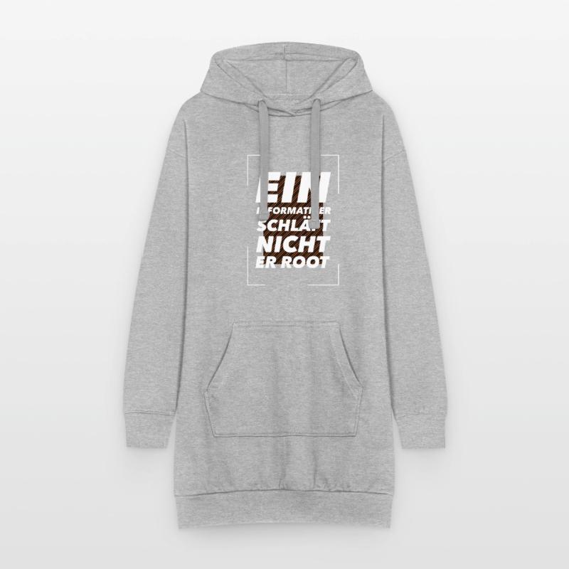 Informatiker Programmierer Admin Nerd Geschenk Hoodie-Kleid