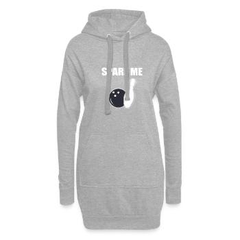Verschone mich Hobbyist Gift - Hoodie-Kleid - Grau meliert - Vorne