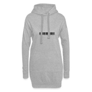 code - Hoodie-Kleid - Grau meliert - Vorne