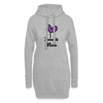 OMA. OMA. MUTTERTAG - Hoodie-Kleid - Grau meliert - Vorne