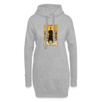 Undertaker | Mourning Profession Tarot - Hoodie Dress - heather grey - Front