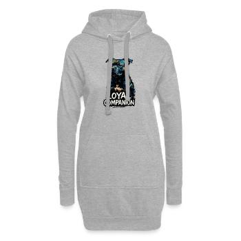 Staffordshire Bull Terrier - Loyal Companion - Hoodie Dress - heather grey - Front