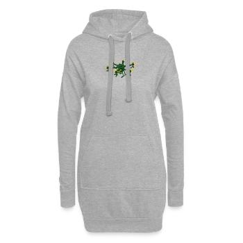 Agricultural Drone Agriculture Logo - Hoodie Dress - heather grey - Front