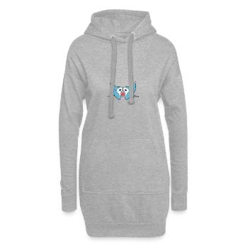 Ray In Love Saint-Valentin - Sweat-shirt à capuche long Femme - gris chiné - Devant