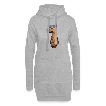 Arm Wrestling Vintage Kraftarm - Hoodie Dress - heather grey - Front