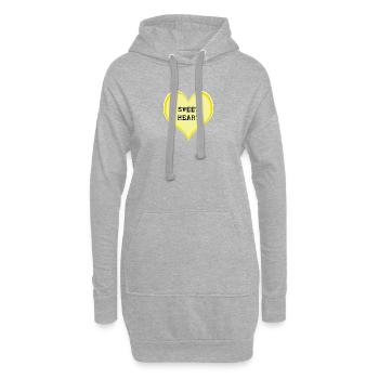 Sweetheaart - Hoodie Dress - heather grey - Front