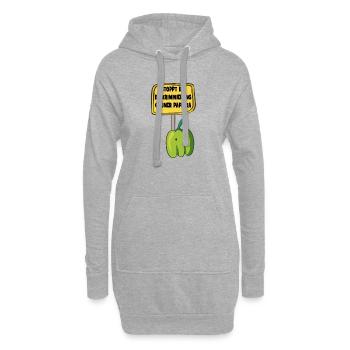 paprika - Hoodie-Kleid - Grau meliert - Vorne