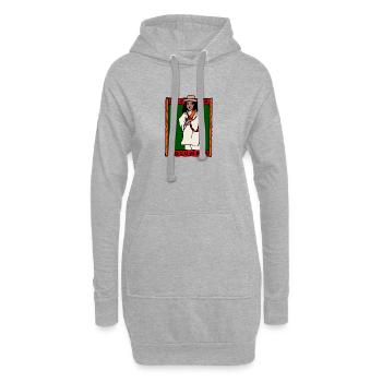 COLUMBIA - Homme colombien en costume traditionnel - Sweat-shirt à capuche long Femme - gris chiné - Devant
