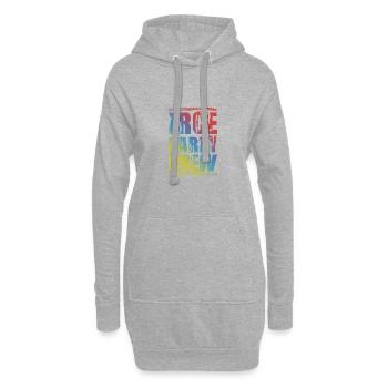 Zrce Party Crew Bunt - Hoodie-Kleid - Grau meliert - Vorne