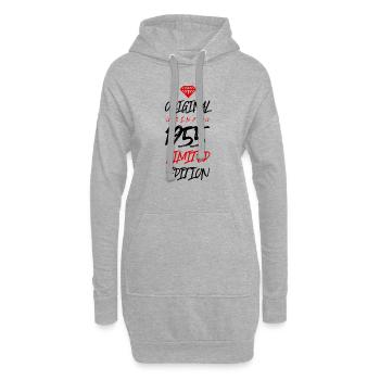1955 limited edition - Hoodie-Kleid - Grau meliert - Vorne