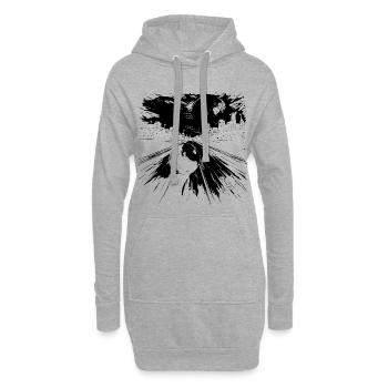 Bowling - Hoodie-Kleid - Grau meliert - Vorne