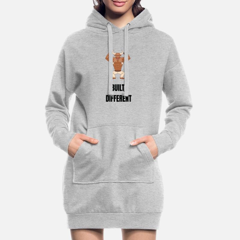 Construit différemment Sweat-shirt à capuche long Femme