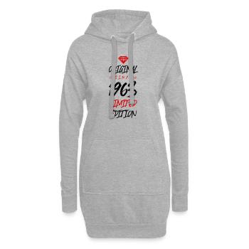 1963 limited edition - Hoodie-Kleid - Grau meliert - Vorne