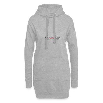 équipage - Sweat-shirt à capuche long Femme - gris chiné - Devant