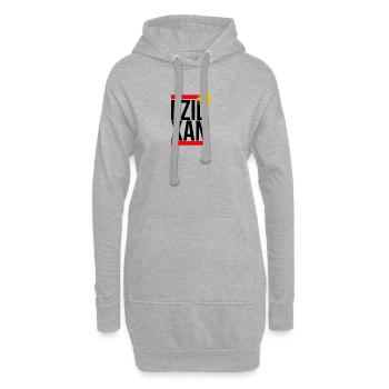 ezid xan - Hoodie-Kleid - Grau meliert - Vorne