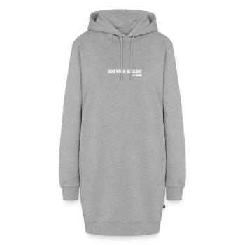 Montag gut gelaunt Rente Ruhestand - Hoodie-Kleid - Grau meliert - Vorne