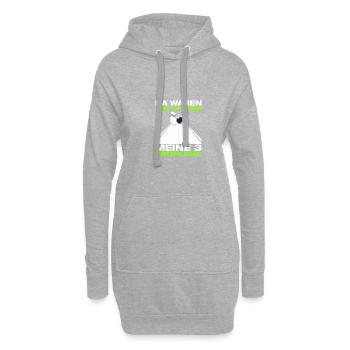 My 3 Problems Skittles Skittles Bowlers Sports Bowlers - Hoodie Dress - heather grey - Front