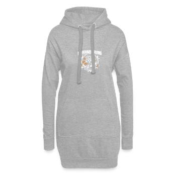 Menuiserie Chirurgien buccal Forester Forester - Sweat-shirt à capuche long Femme - gris chiné - Devant