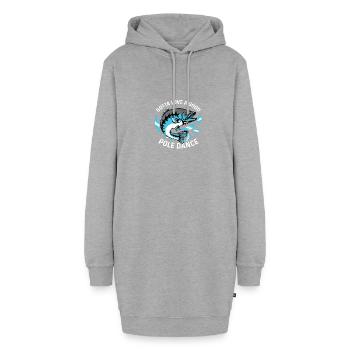 Guter Poltanz Fischer Gift - Hoodie-Kleid - Grau meliert - Vorne