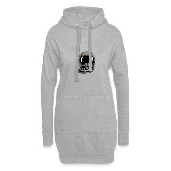 Pilothelm Student Pilot Gift - Hoodie-Kleid - Grau meliert - Vorne