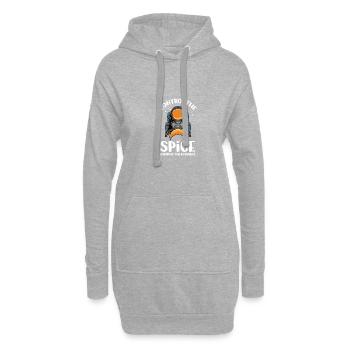 Offre amusante contrôler l’épice, con - Sweat-shirt à capuche long Femme - gris chiné - Devant