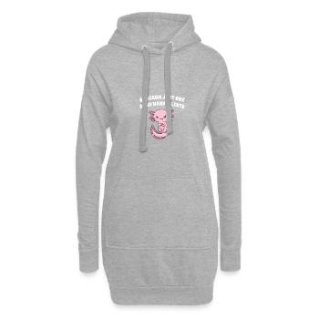 Sarcasm just one of my many talents funny - Hoodie Dress - heather grey - Front