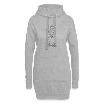 Child of Athena – Percy Jackson inspired design - Hoodie Dress - heather grey - Front