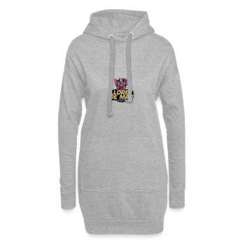 Lloret De Mar 2024 Party Pig - Hoodie Dress - heather grey - Front