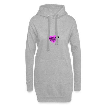 Enterrement de vie de jeune fille 2024 Enterrement de vie de jeune fille - Sweat-shirt à capuche long Femme - gris chiné - Devant