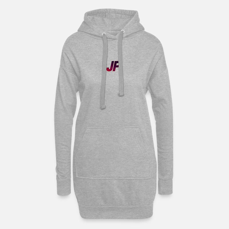 JP 3 - Hoodie-Kleid - Grau meliert