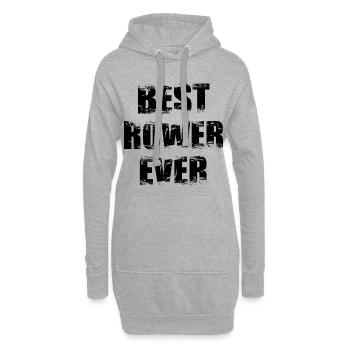 Ruderer - Hoodie-Kleid - Grau meliert - Vorne