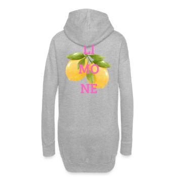 Limone - Hoodie-Kleid - Grau meliert - Hinten