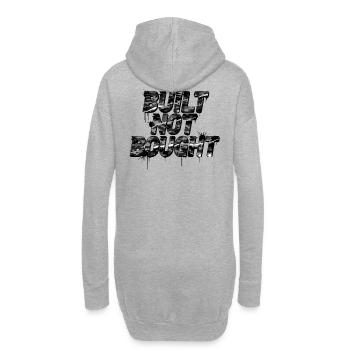Tendance de la scène du tuning de voitures fabriquées et achetées - Sweat-shirt à capuche long Femme - gris chiné - Dos
