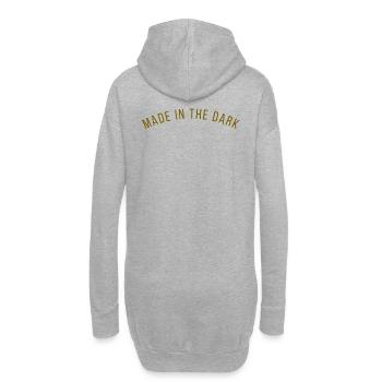 MADE IN THE DARK - Motivation - Sweat-shirt à capuche long Femme - gris chiné - Dos