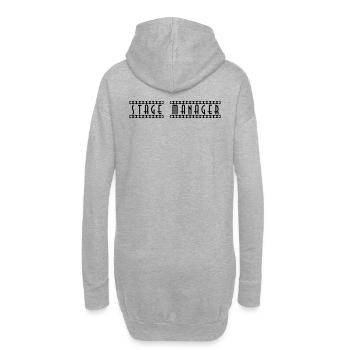 Stage_Manager - Sweat-shirt à capuche long Femme - gris chiné - Dos