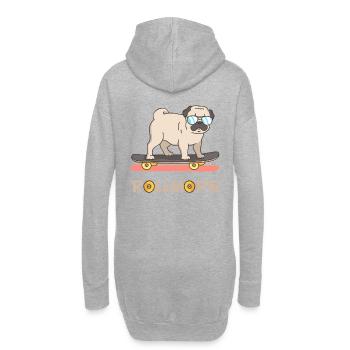 RollMops (Sunglasses Edition) - Sweat-shirt à capuche long Femme - gris chiné - Dos