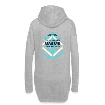 Camargue Wellenreiter - Lou Cant Dóu Mistrau - Rdzo - Hoodie-Kleid - Grau meliert - Hinten
