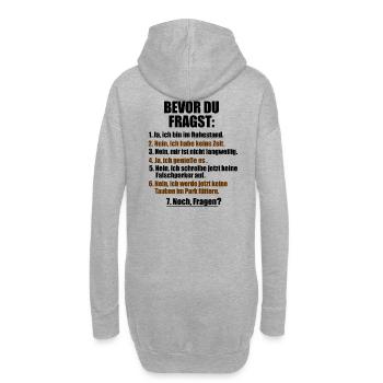 Cadeaux de pension de retraite retraités drôles - Sweat-shirt à capuche long Femme - gris chiné - Dos