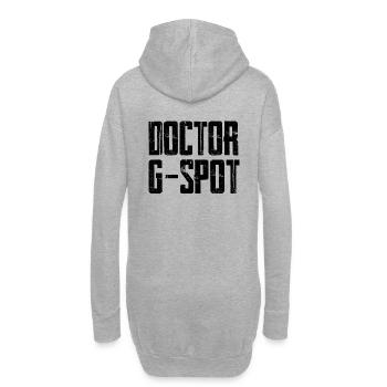 Doctor G-Spot | Doctor G-Spot | Go point - Hoodie Dress - heather grey - Back